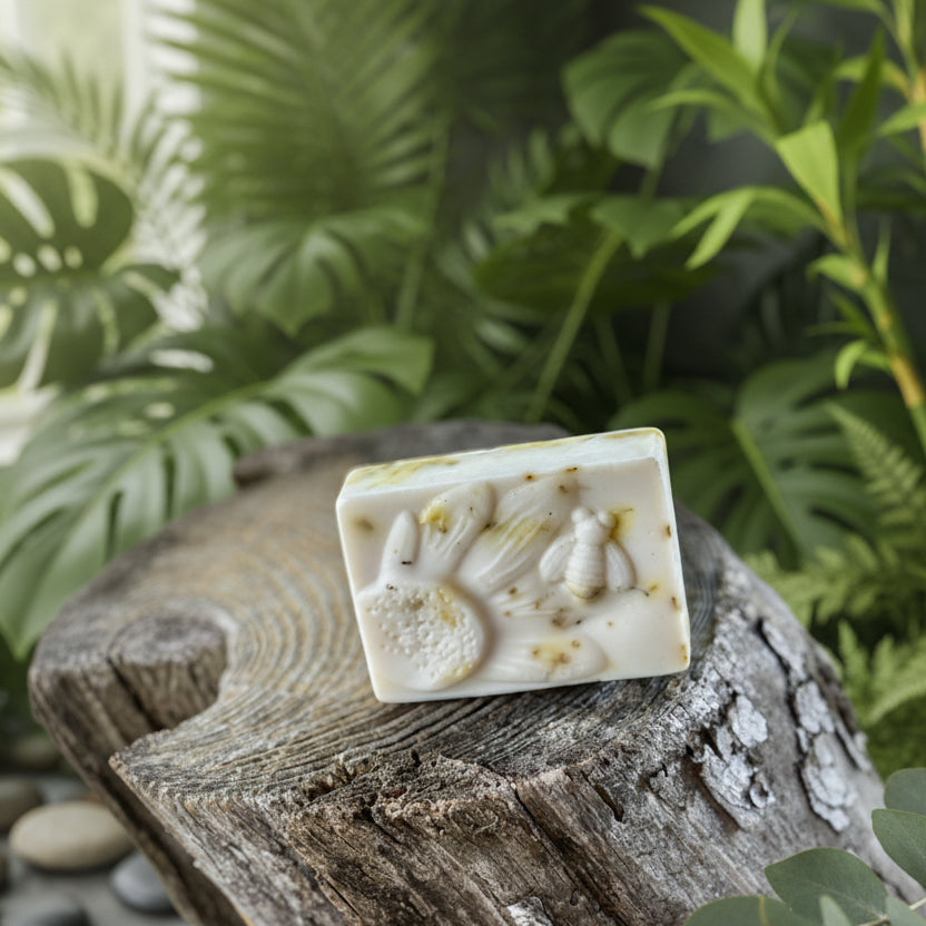 Shea Butter Honey Soap 4oz. Bar