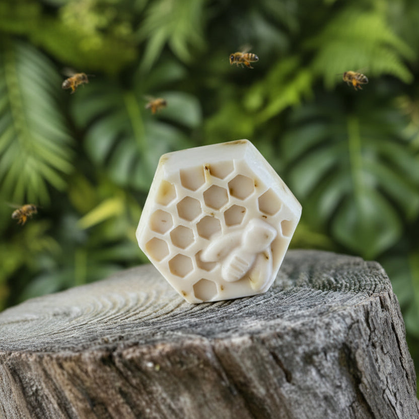 Shea Butter Honey Soap 2oz. Octagon